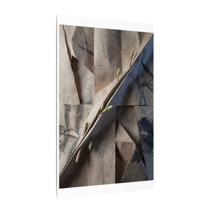 Paper Fold Canvas Art | Spring Japandi Japanese Pattern Art