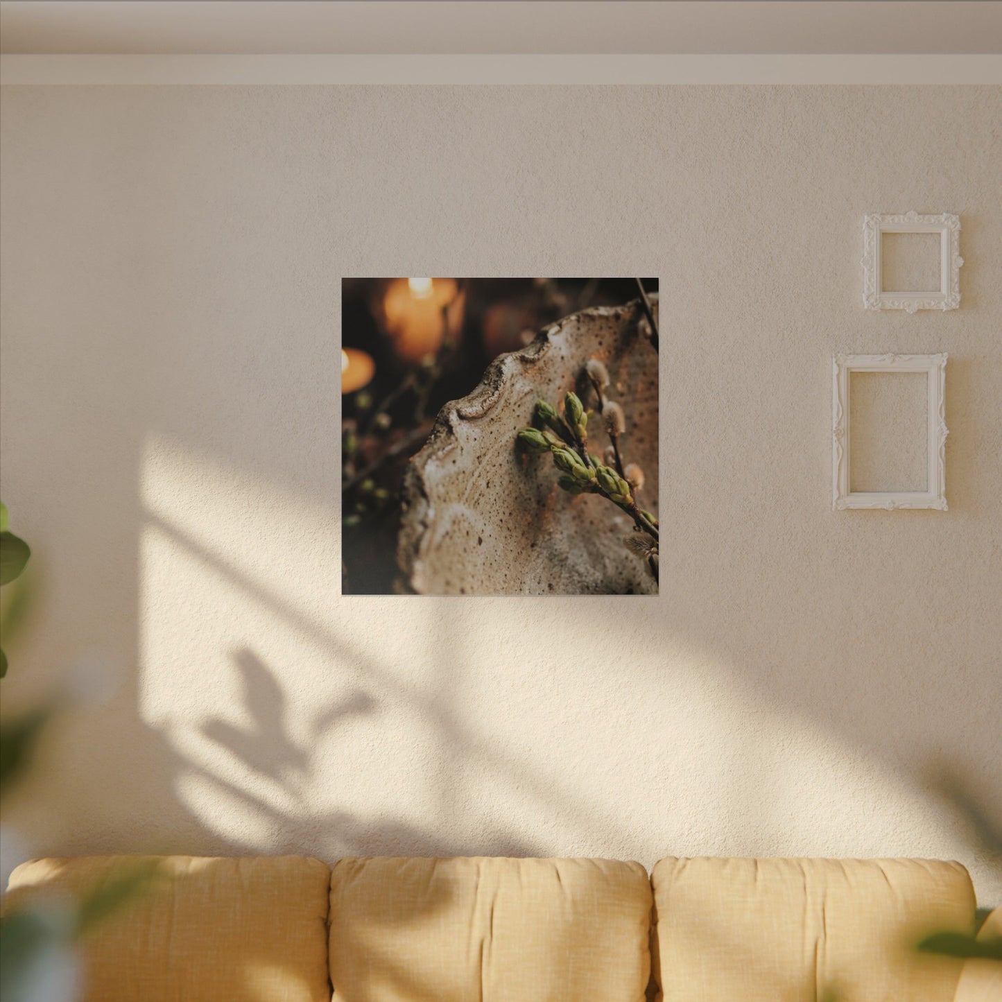 Overcast Ceramic Bowl Canvas Art - Japandi Ma