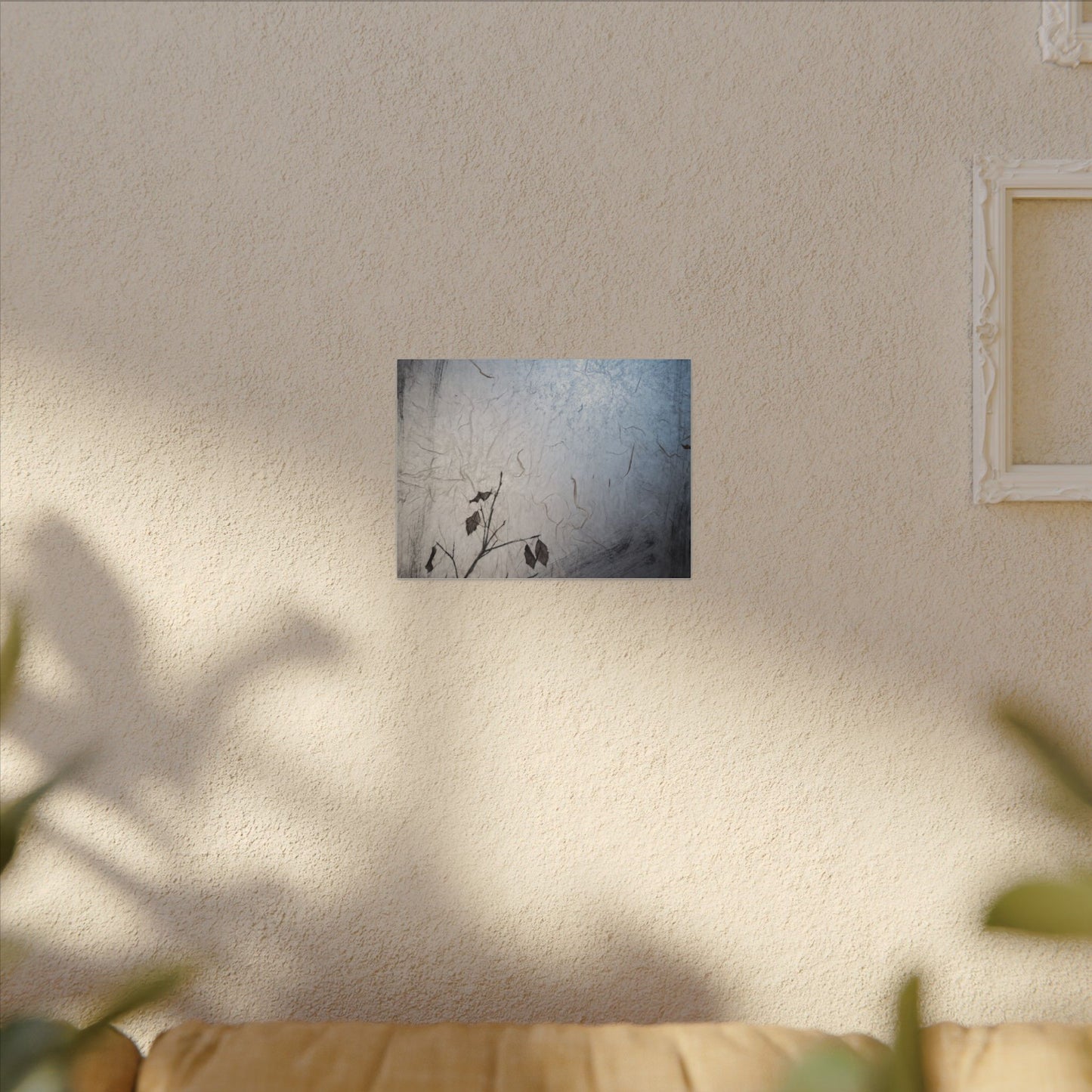 Moonlight Shoji Screen Canvas Art - Japandi Shibui