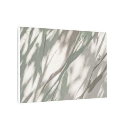 Japandi Shadow Play in Dappled | Japanese Pattern Canvas Art