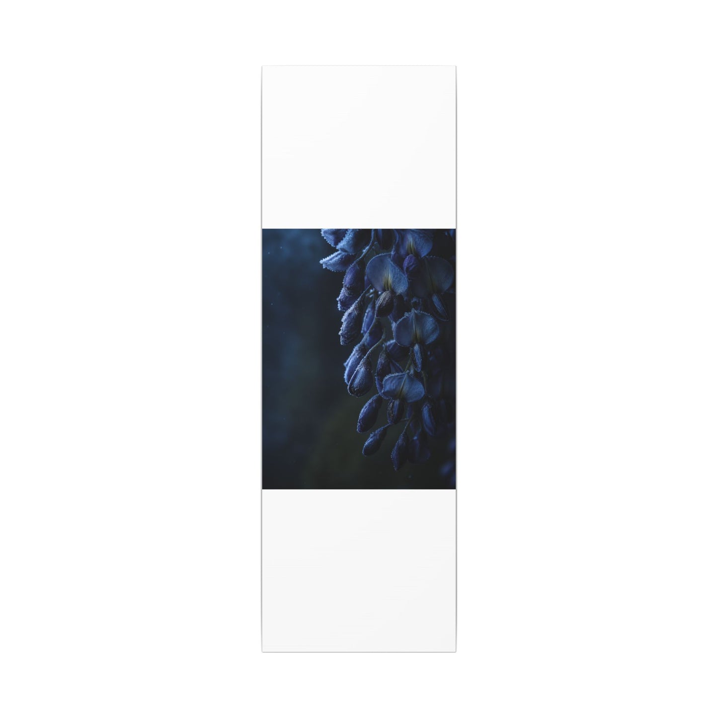 Winter Wisteria Shadow Zen Canvas Art | Atmospheric Decor