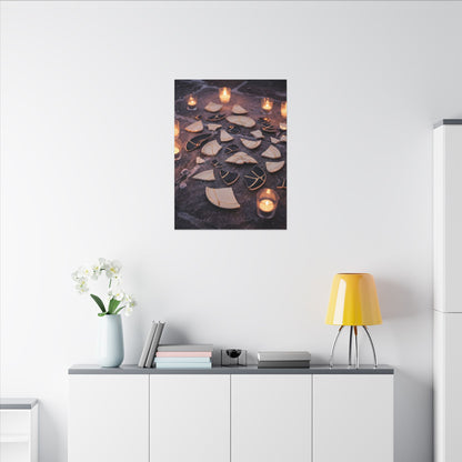Winter Broken Pottery Broken Beauty Canvas Art | Beautiful Decor