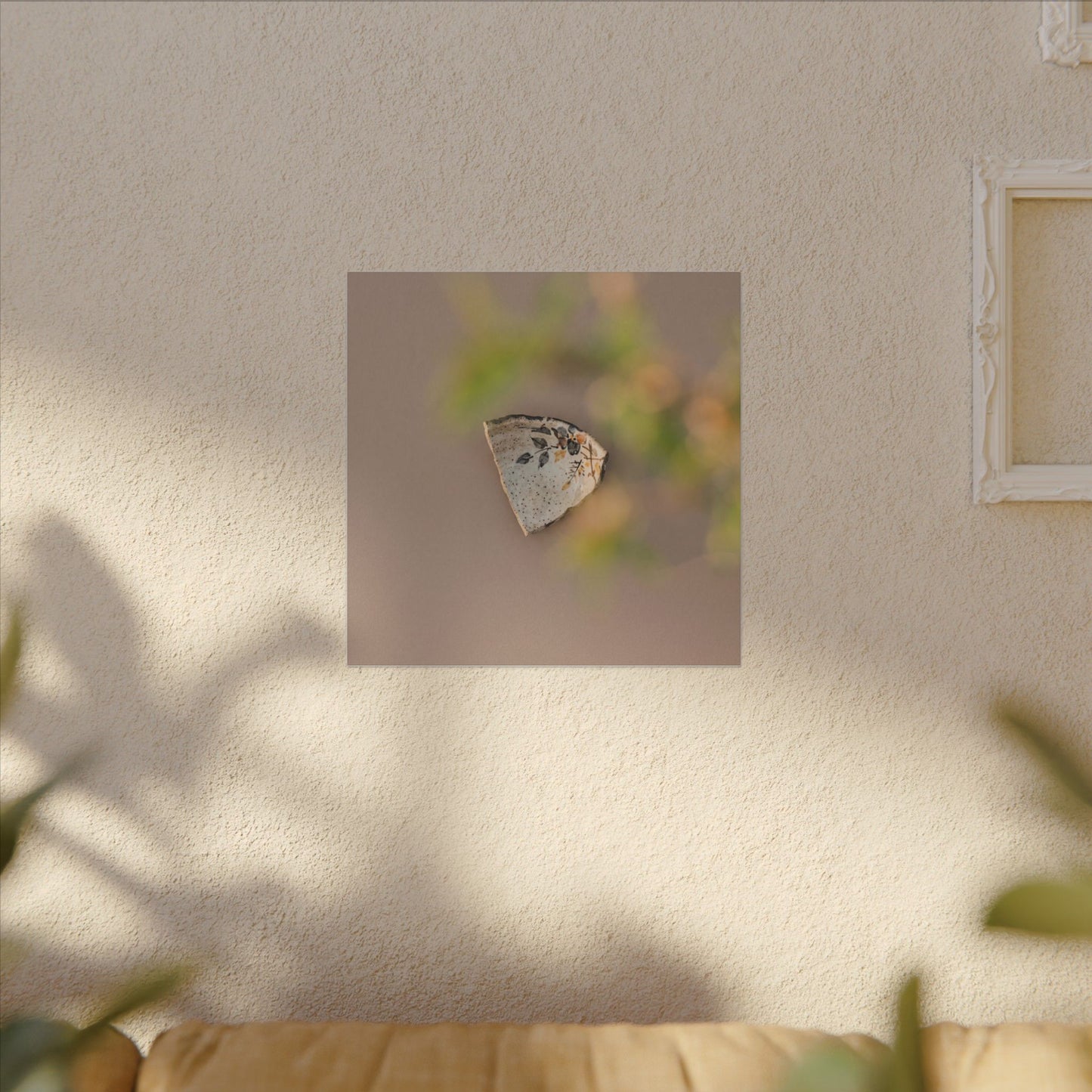 Ceramic Bowl Canvas Art | Spring Japandi Japanese Pattern Art