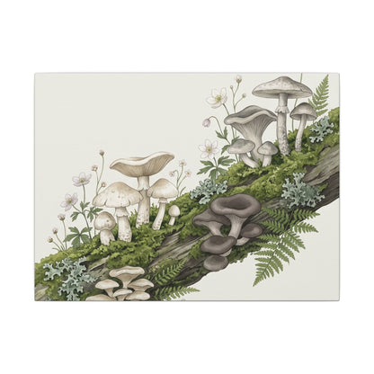 Dried Flowers Spring Canvas Art | Japandi Neutral Design Art Print