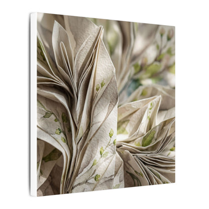 Fukinsei Paper Fold Canvas Art - Japandi Watercolor
