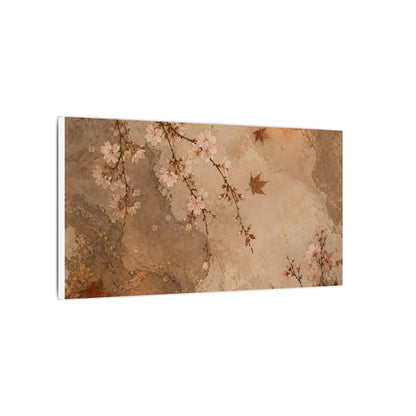 Cherry Blossom Canvas Art | Autumn Japandi Japanese Pattern Art