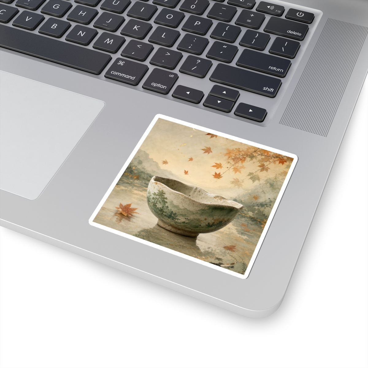 Datsuzoku Ceramic Bowl Sticker - Japandi Watercolor