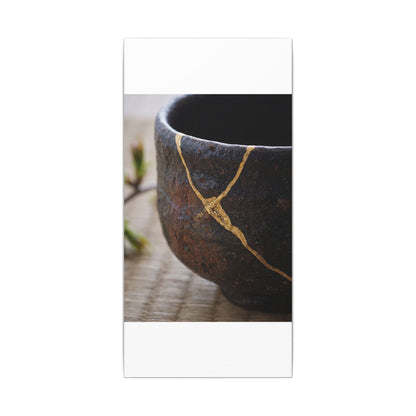 Dawn Tea Ceremony Canvas Art - Kintsugi Mono No Aware