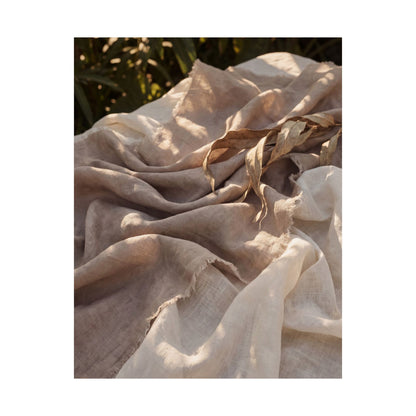 Silk Drape Wall Art Print | Summer Japandi Texture Art