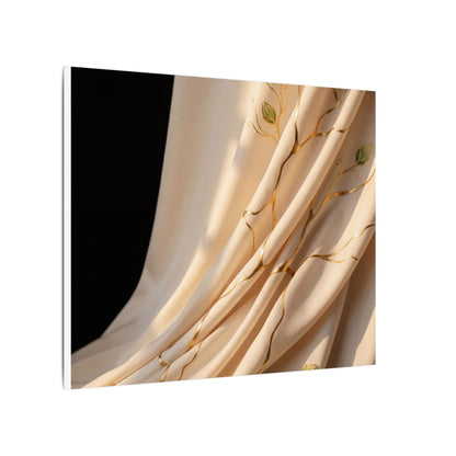 Golden Hour Silk Drape Canvas Art - Kintsugi Fukinsei