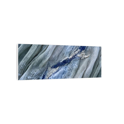 Moonlight Silk Drape Canvas Art - Japandi Mono No Aware