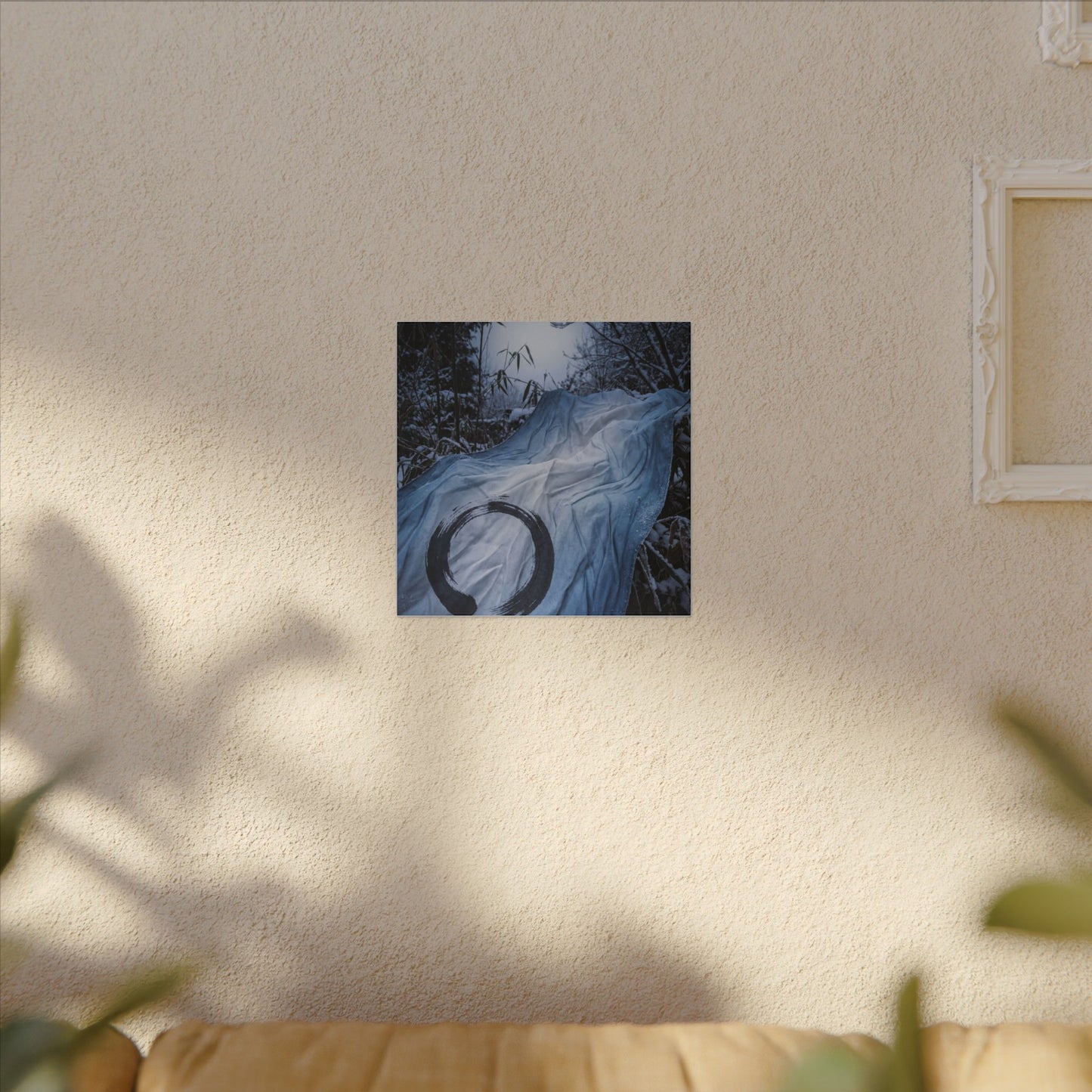 Moonlight Silk Drape Canvas Art - Zen Datsuzoku
