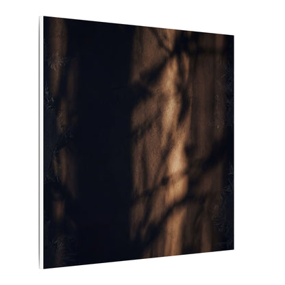 Winter Shadow Play Moody Minimal Canvas Art | Luxurious Decor