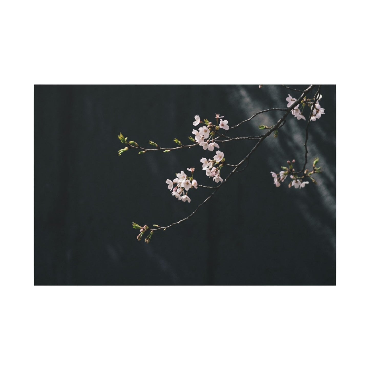 Winter Shoji Screen Texture Canvas Art | Cozy Decor Art Print