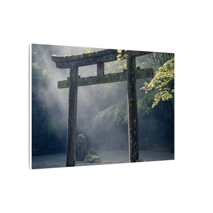 Torii Gate Canvas Art | Spring Zen Karesansui Art