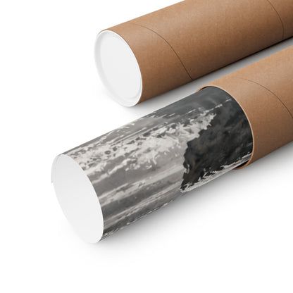 Dappled Incense Smoke Wall Art Print - Zen Seijaku