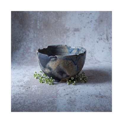 Moonlight Ceramic Bowl Wall Art Print - Japandi Ma