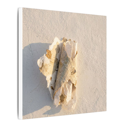 Paper Fold Canvas Art | Winter Japandi Texture Art