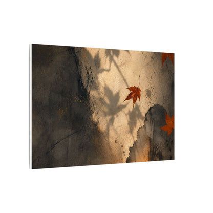 Shadow Play Texture Canvas Art | Neutral Japandi Art