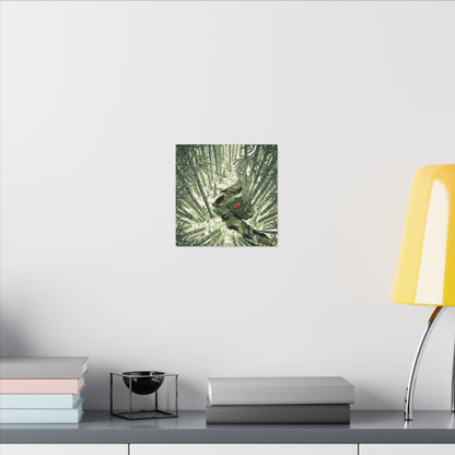 Peaceful Bamboo Grove Canvas Art - Ukiyo E Inspired Zen