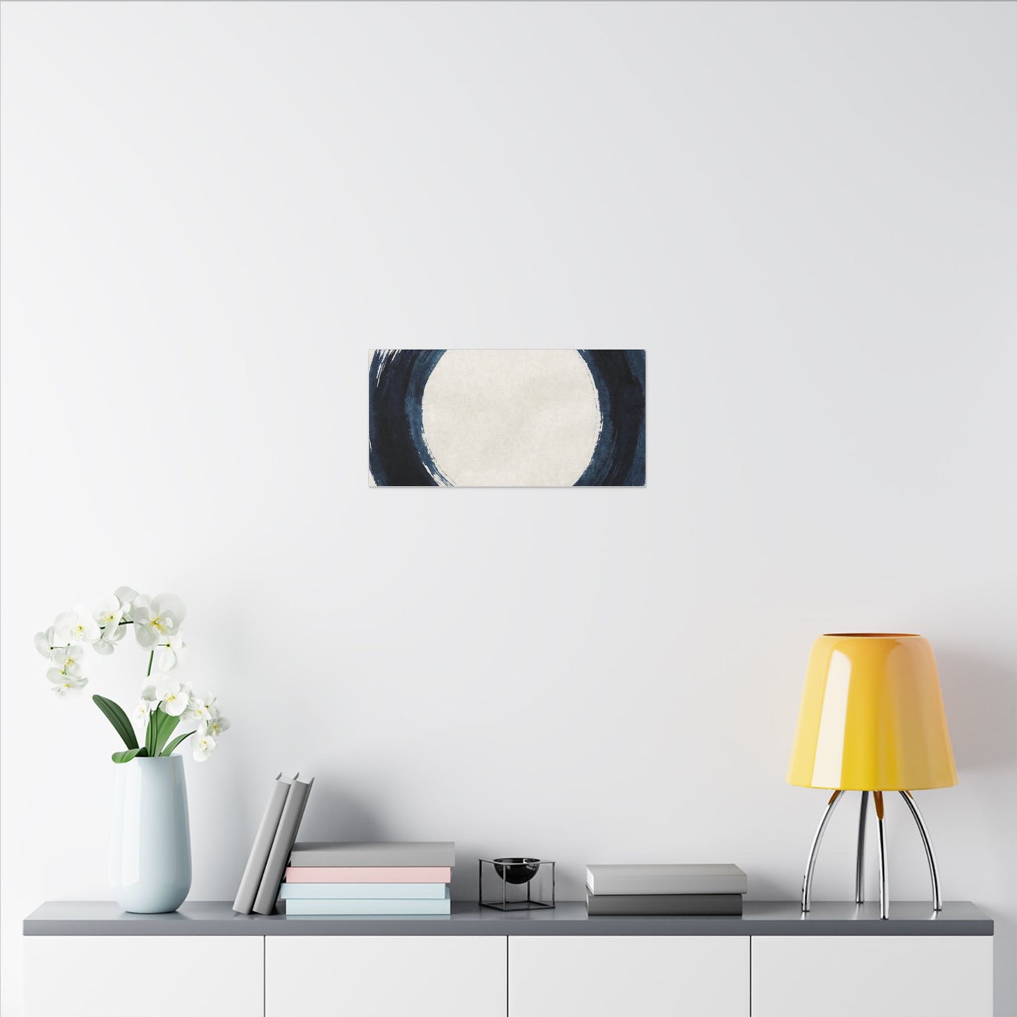 Balanced Meditation Zen Enso Canvas Art