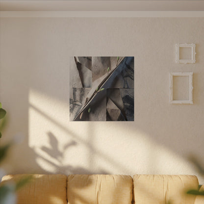 Paper Fold Canvas Art | Spring Japandi Japanese Pattern Art