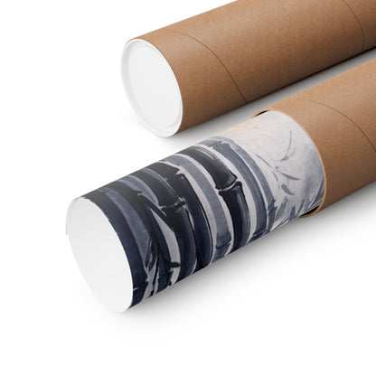 Bamboo Grove Spring Wall Art Print | Zen Peaceful Design