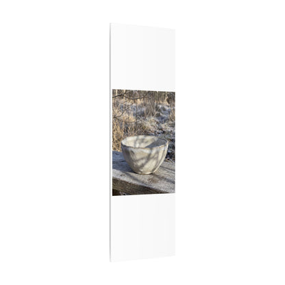 Dappled Ceramic Bowl Canvas Art - Japandi Fukinsei