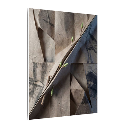 Paper Fold Canvas Art | Spring Japandi Japanese Pattern Art