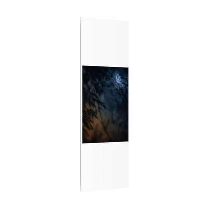 Kanso Shadow Play Canvas Art - Dark Japandi Shadow Zen