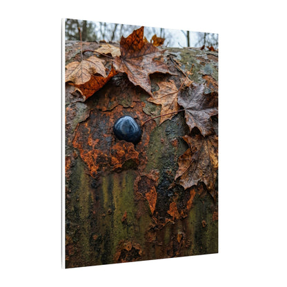 Datsuzoku Rust Patina Canvas Art - Dark Japandi Moody Minimal