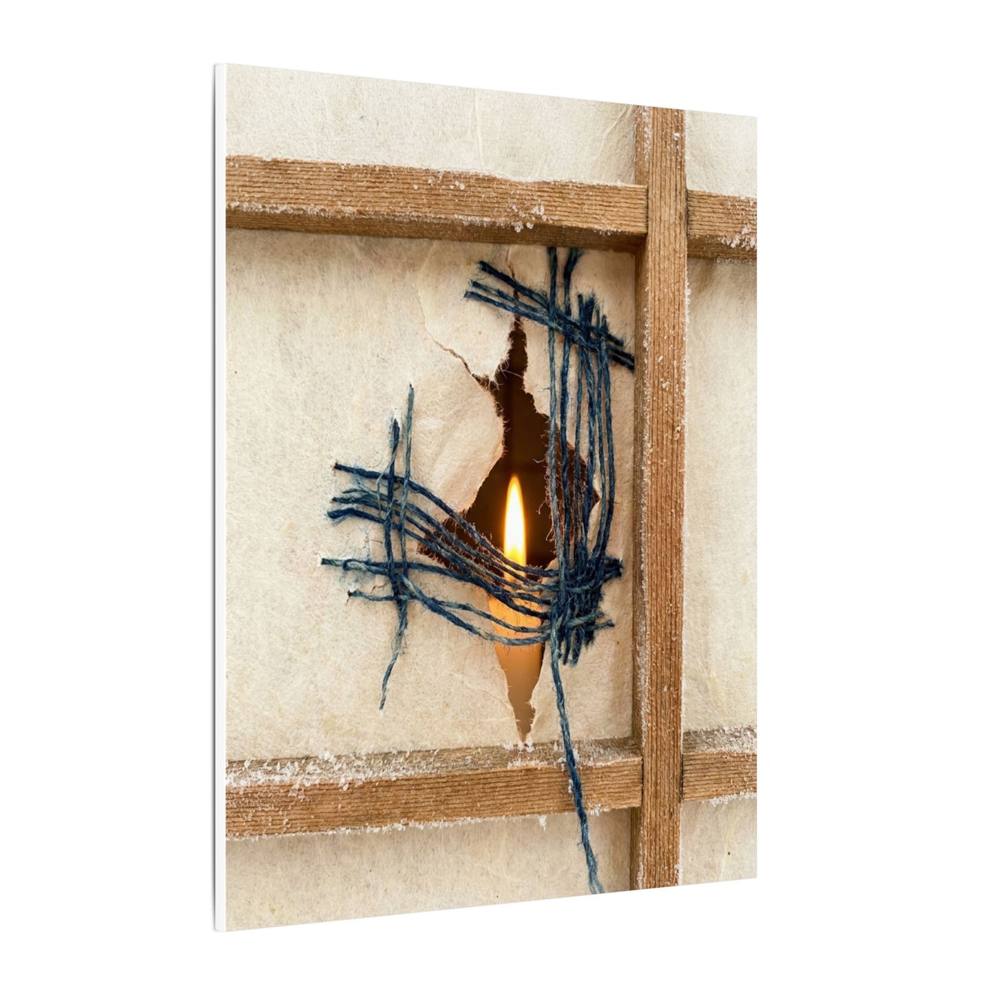 Winter Shoji Screen Broken Beauty Canvas Art | Resilient Decor