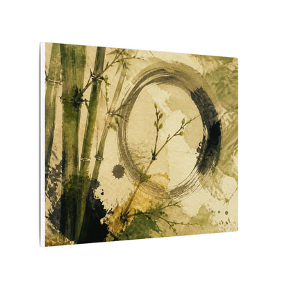 Ink Brushstroke Sumi E Canvas Art | Calm Zen Art