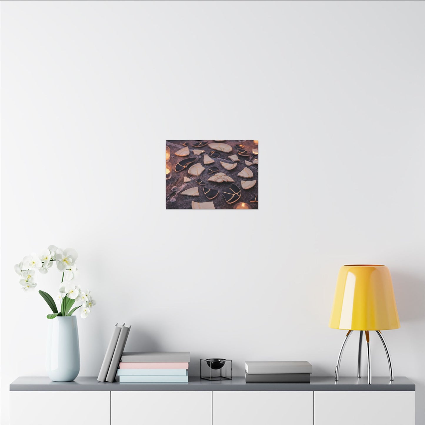 Winter Broken Pottery Broken Beauty Canvas Art | Beautiful Decor