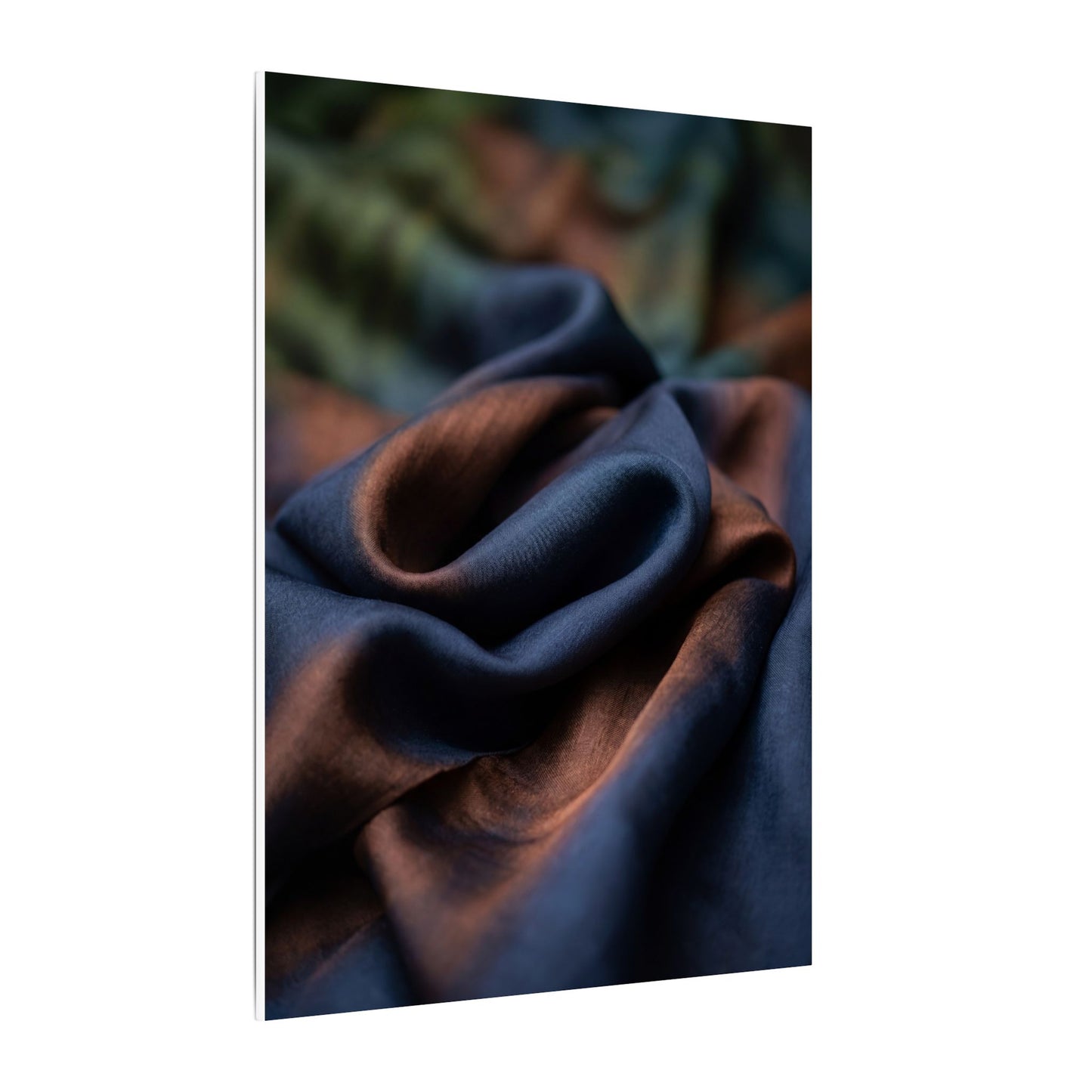 Summer Silk Drape Shadow Zen Canvas Art | Sophisticated Decor
