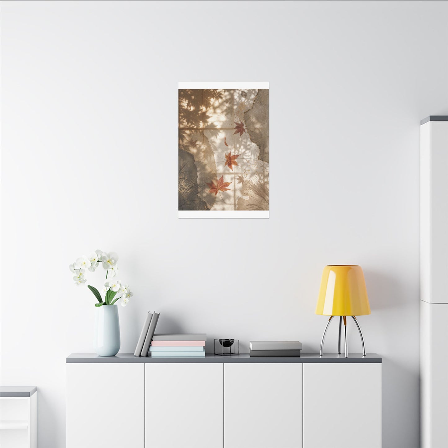 Datsuzoku Shoji Screen Canvas Art - Japandi Japanese Pattern