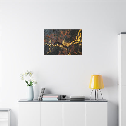 Kintsugi Broken Beauty Canvas Art