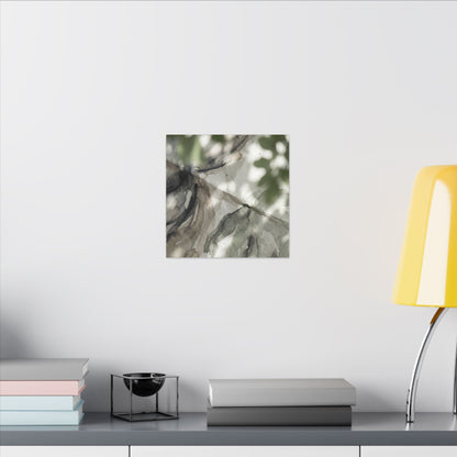 Spring Paper Fold Watercolor Canvas Art | Warm Decor