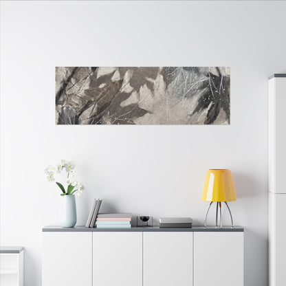 Shadow Play Texture Canvas Art | Cozy Japandi Art