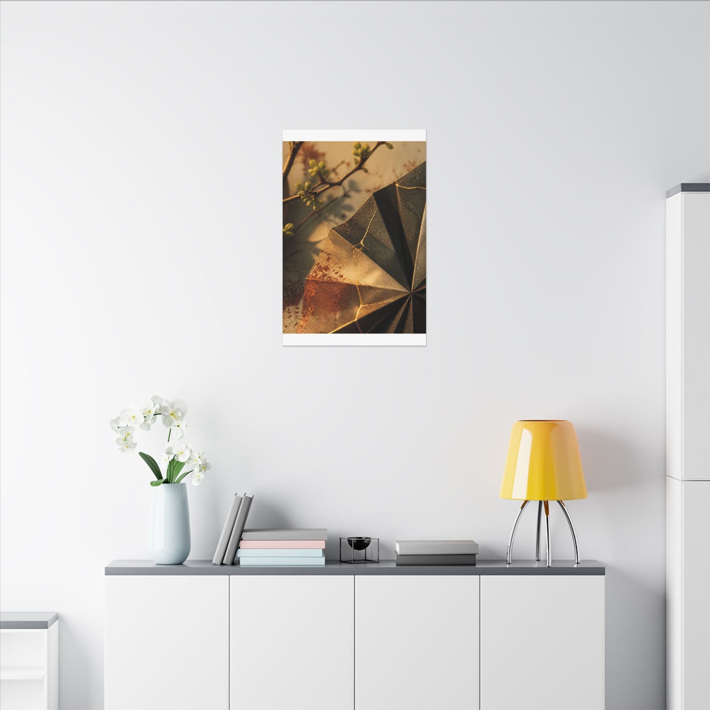 Ma Paper Fold Canvas Art - Kintsugi Broken Beauty