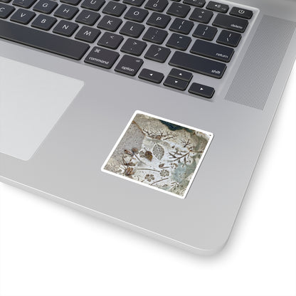 Ceramic Bowl Winter Sticker | Japandi Cozy Design