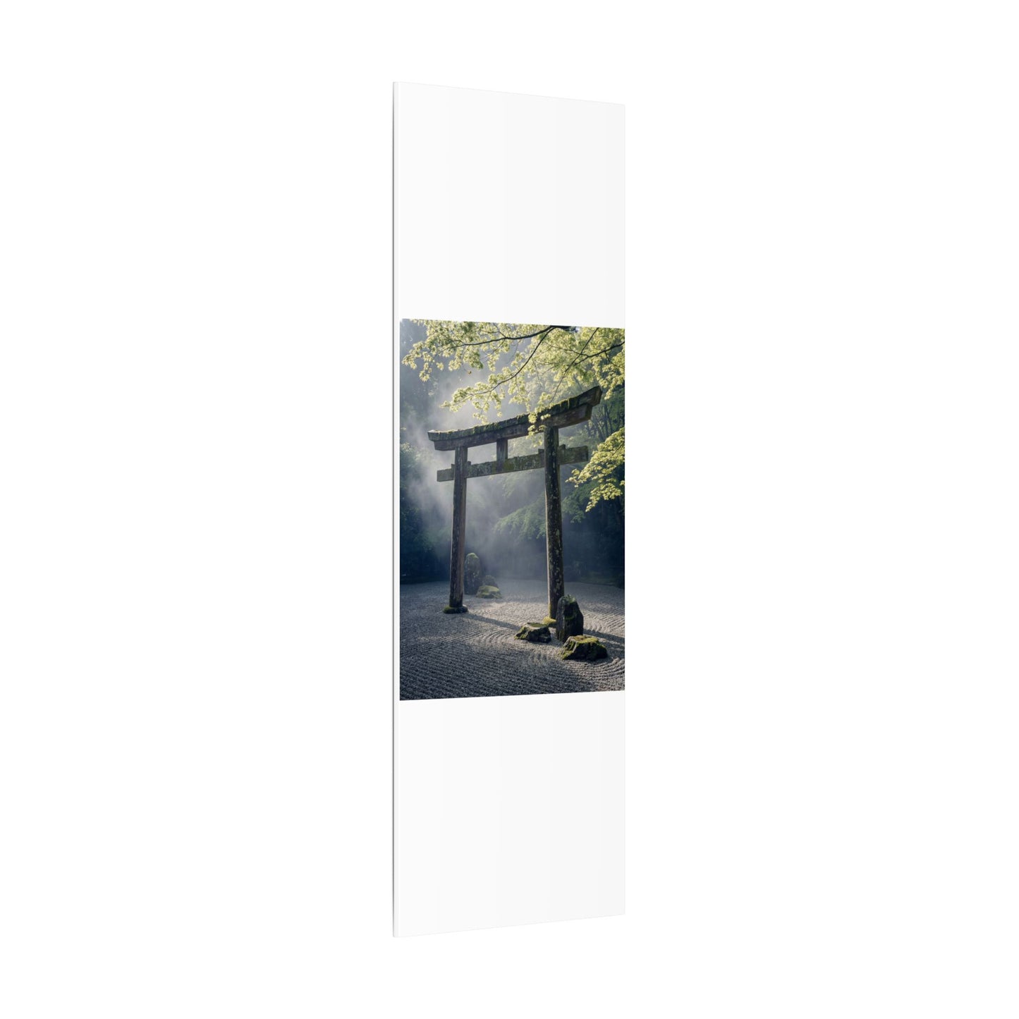 Torii Gate Canvas Art | Spring Zen Karesansui Art