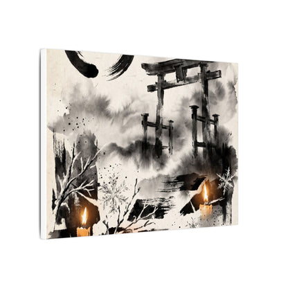Candlelight Torii Gate Canvas Art - Zen Datsuzoku
