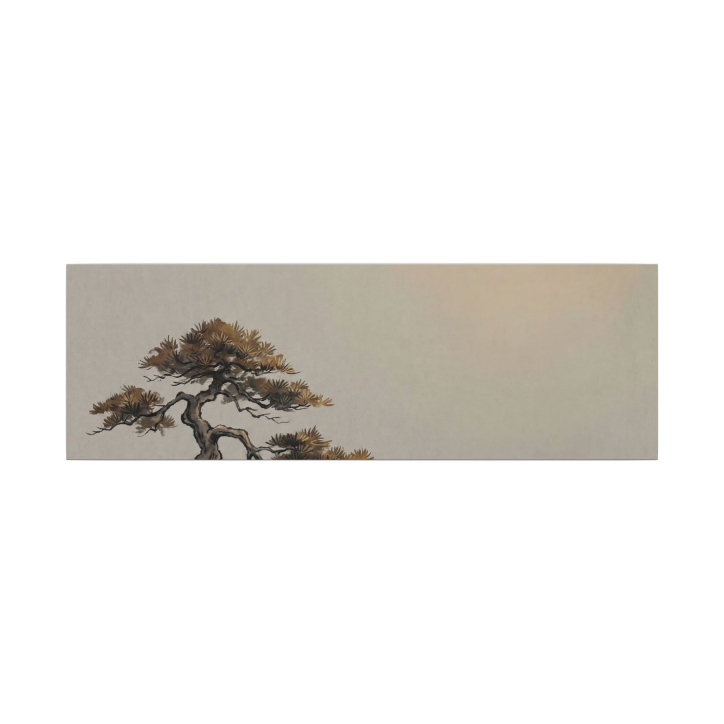 Pine Tree Canvas Art | Autumn Zen Karesansui Art