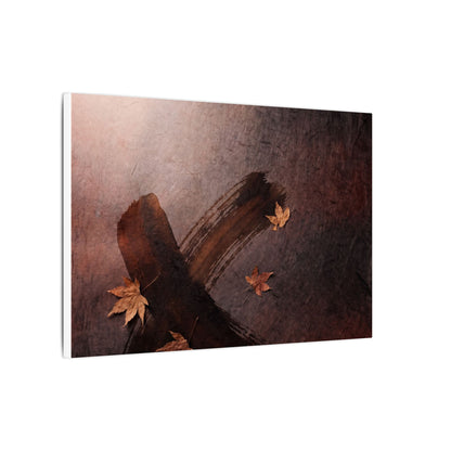 Moody Ink Brushstroke Canvas Art - Moody Minimal Dark Japandi