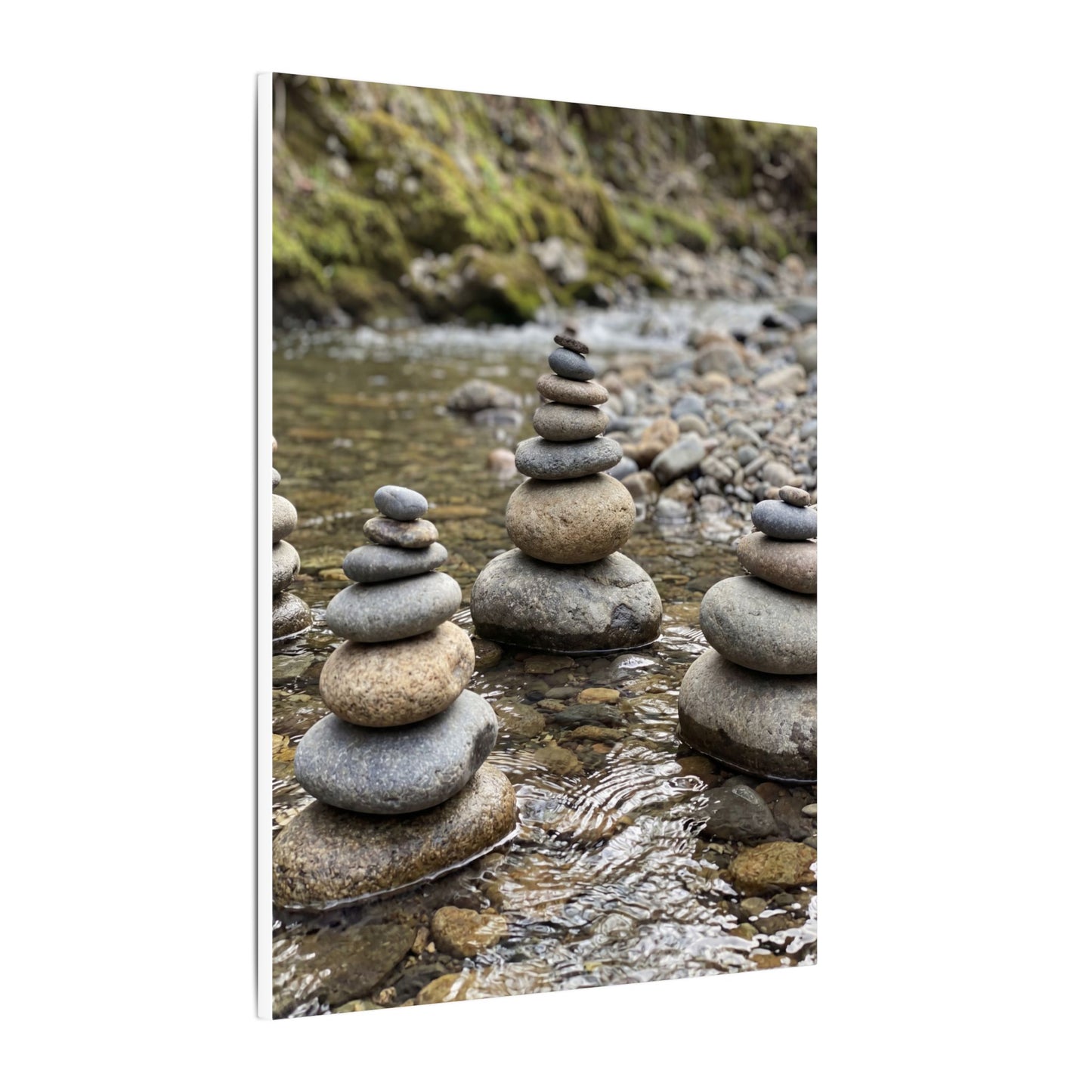 Bamboo Grove Winter Canvas Art | Zen Serene Design