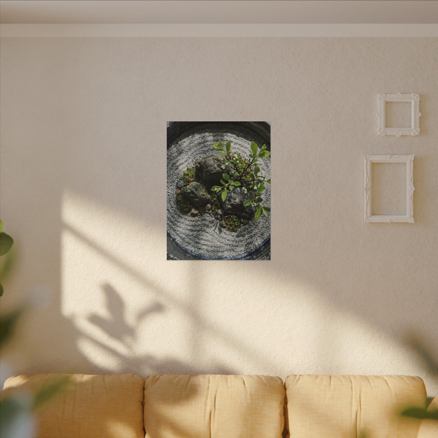 Zen Ceramic Bowl in Dappled | Karesansui Canvas Art