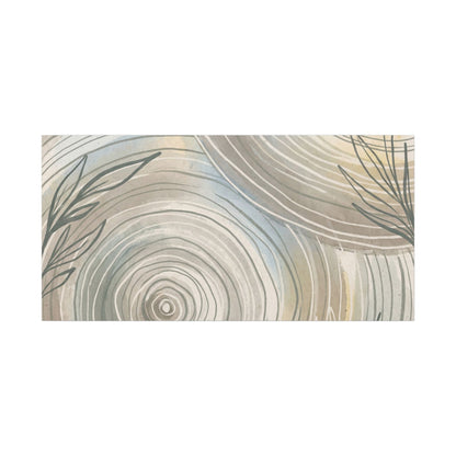 Kanso Water Ripple Canvas Art - Japandi Minimal Line