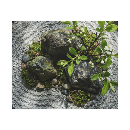 Zen Ceramic Bowl in Dappled | Karesansui Canvas Art