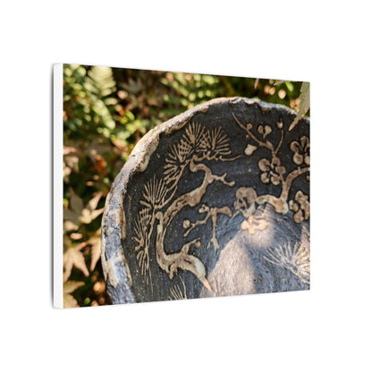 Ceramic Bowl Canvas Art | Summer Japandi Japanese Pattern Art